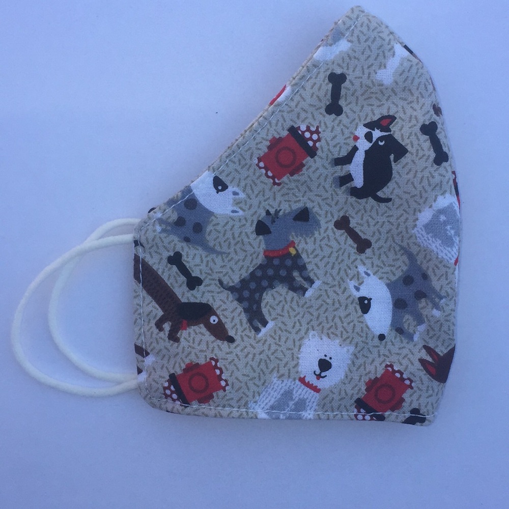 Puppy Print Mask